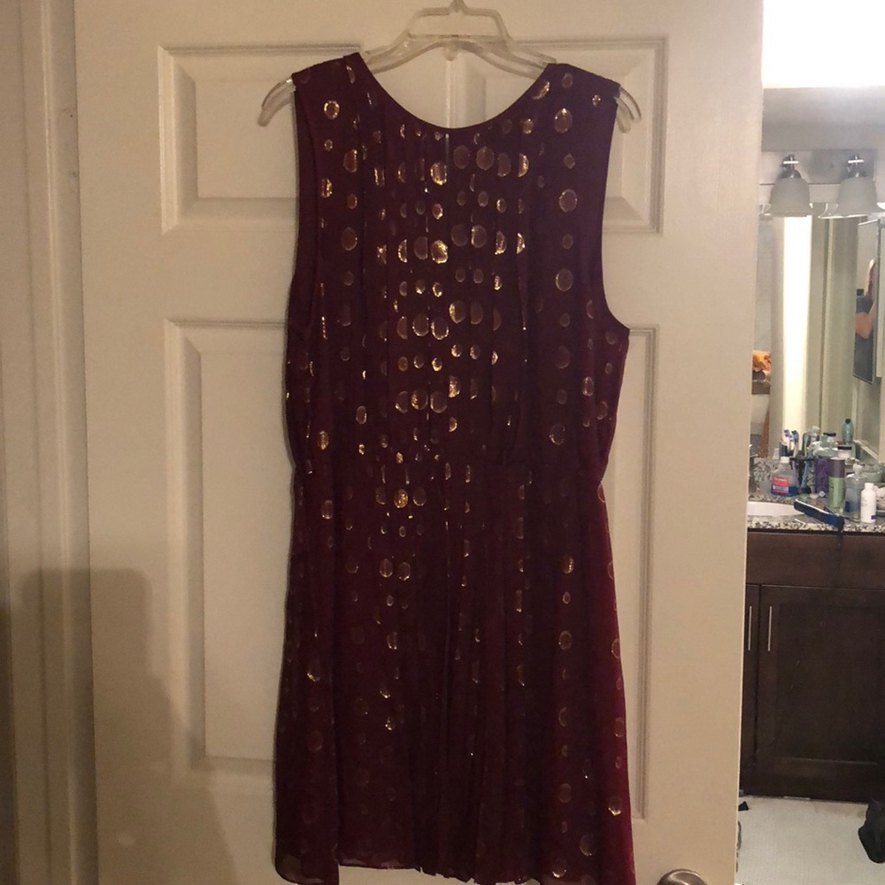 Michael Kors Merlot party dress